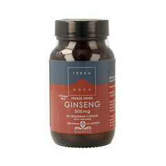 Terranova Ginseng 500mg 50.00 Vegetarische capsules