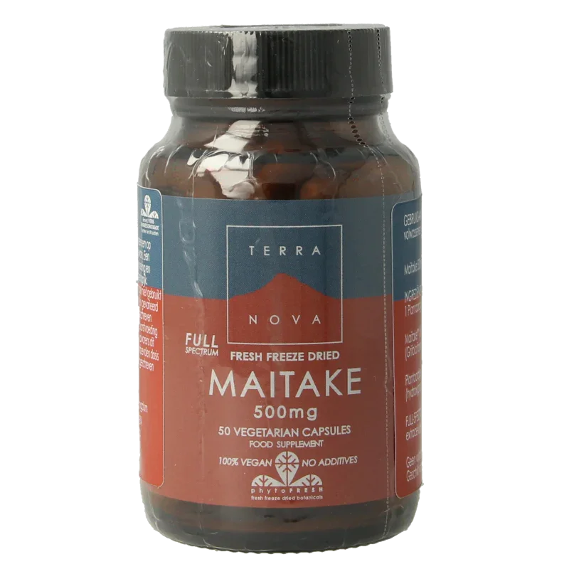 Terranova Maitake 500mg complex 50 Vegetarische capsules