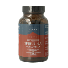 Terranova Spirulina & chlorella complex 100 Vegetarische capsules