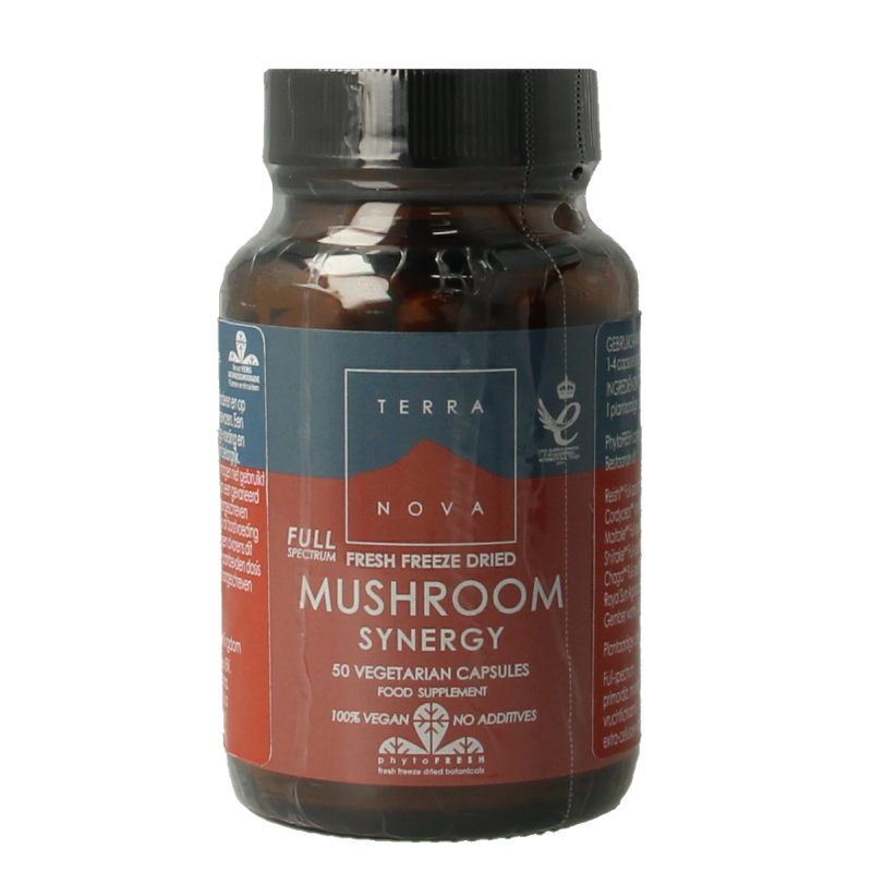 Terranova Mushroom synergy complex 50 Vegetarische capsules