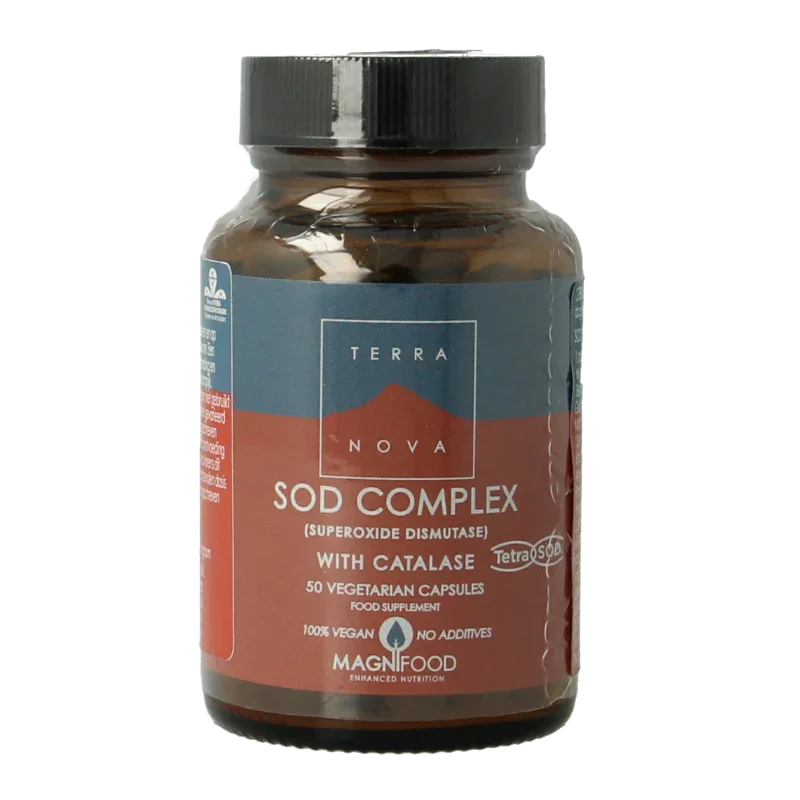 Terranova SOD Complex met catalase 50 Vegetarische capsules