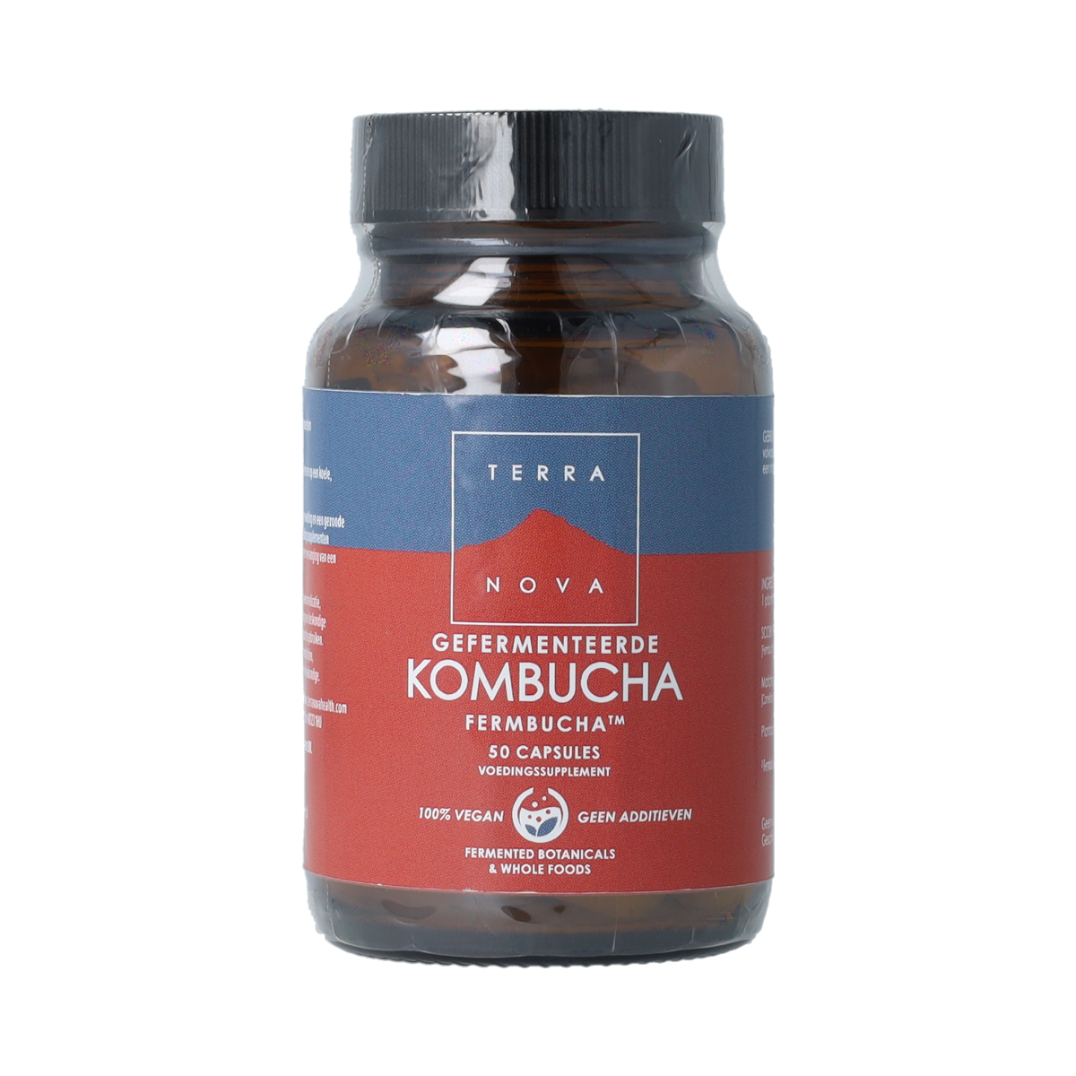 Terranova Gefermenteerde Kombucha- Fermbucha 50.00 Vegetarische capsules