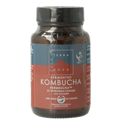 Terranova Fermented kombucha 50 Vegetarische capsules