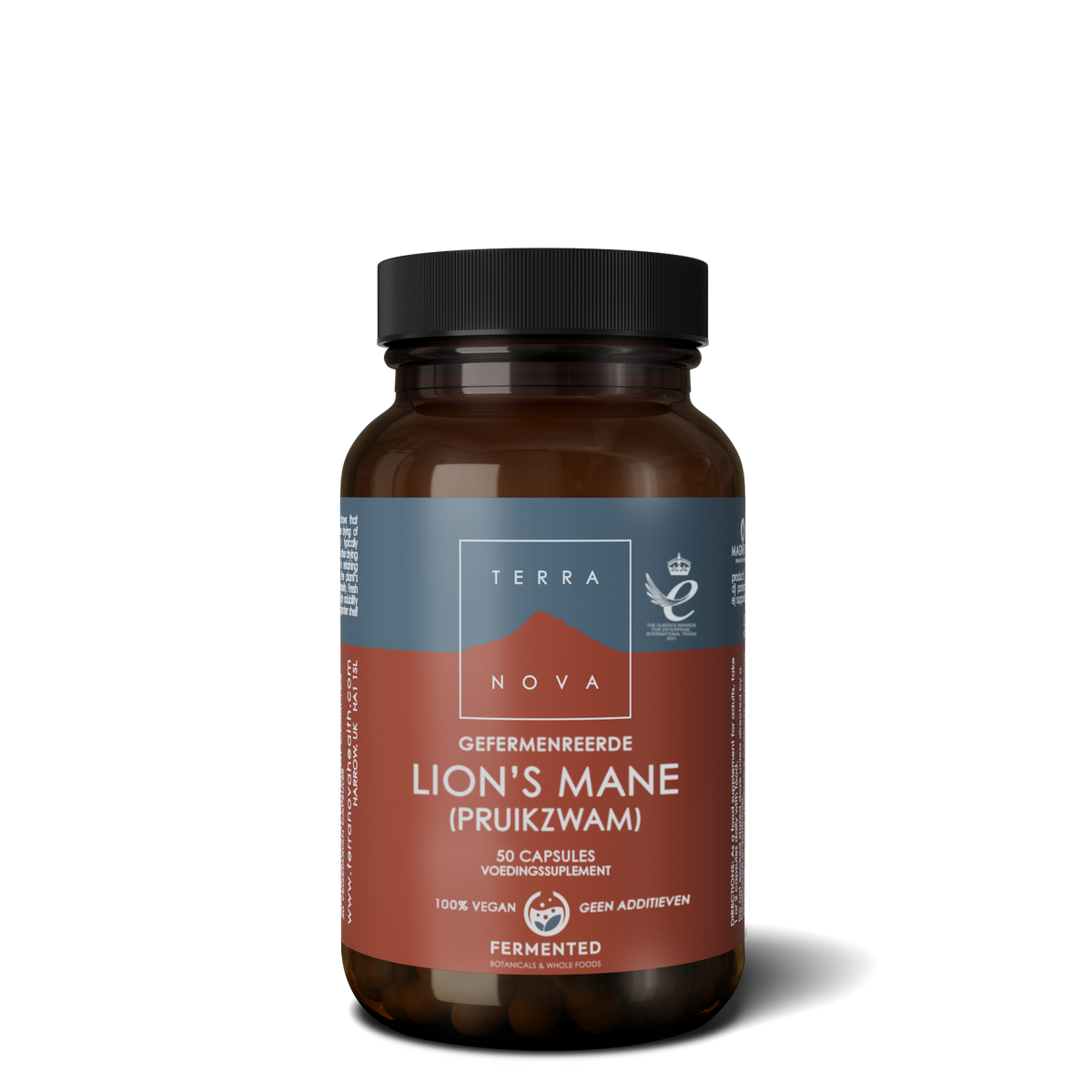Terranova Gefermenteerde lion's mane (pruikzwam) 50.00 Capsules