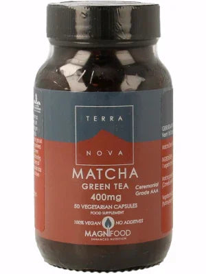 Terranova Matcha green tea 400mg 50 Vegetarische capsules