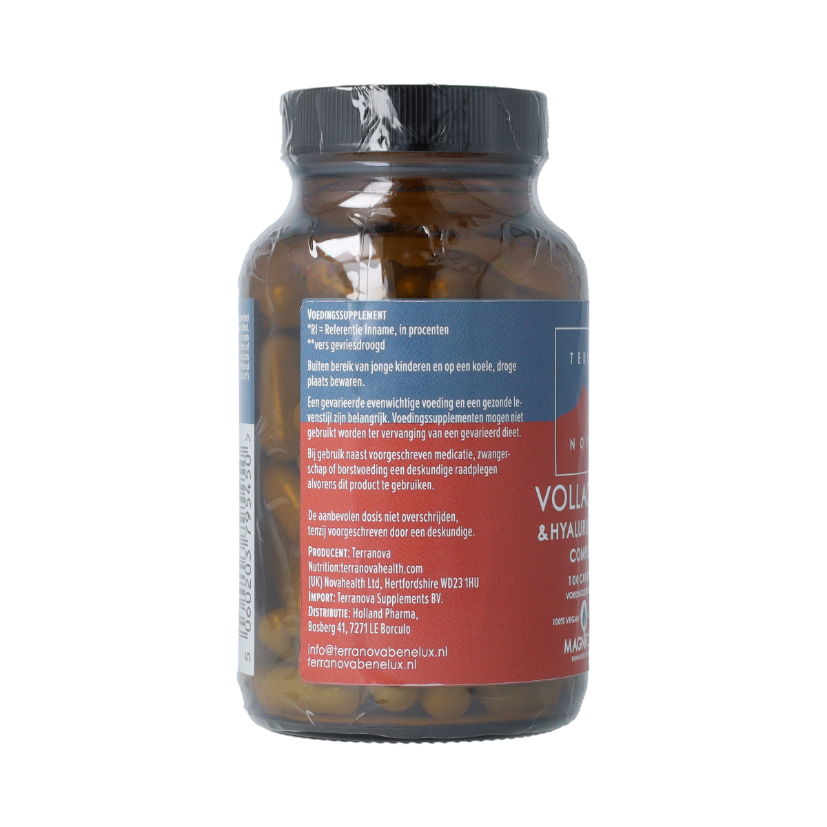 Terranova Vollagen & Hyaluronzuur Complex 100.00 Vegetarische capsules