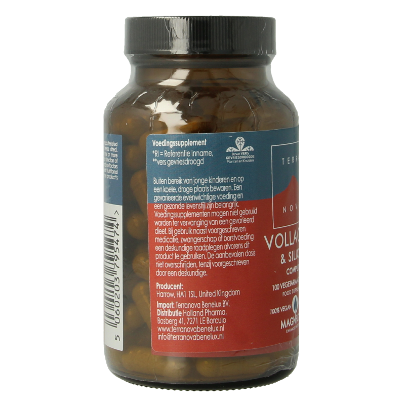 Terranova Vollagen & silica complex 100 Vegetarische capsules