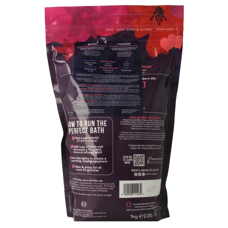 Westlab Badzout mindfull 1 Kilogram