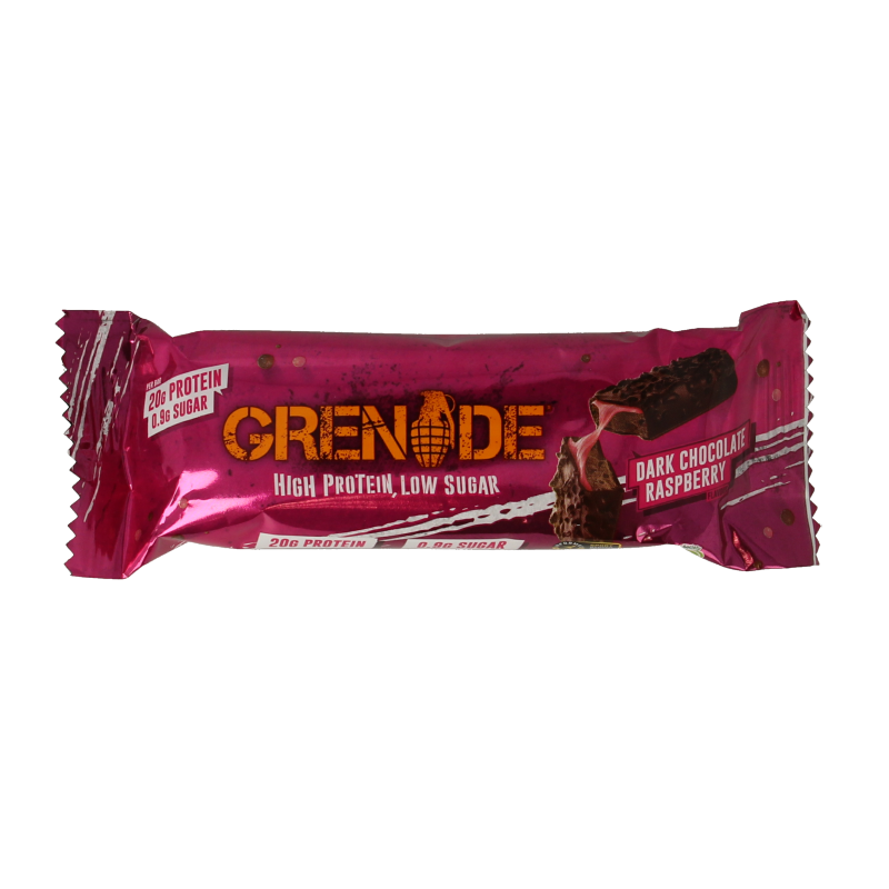 Grenade High protein bar dark chocolate raspberry 60 Gram