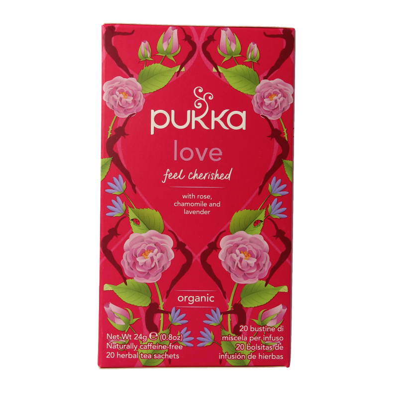 Pukka Love thee bio 20 Zakjes