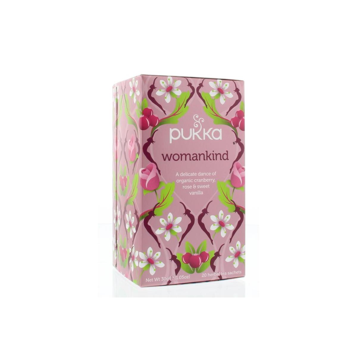 Pukka Womankind thee bio 20.00 Zakjes
