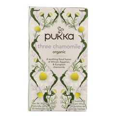 Pukka Three chamomile bio  20 Zakjes