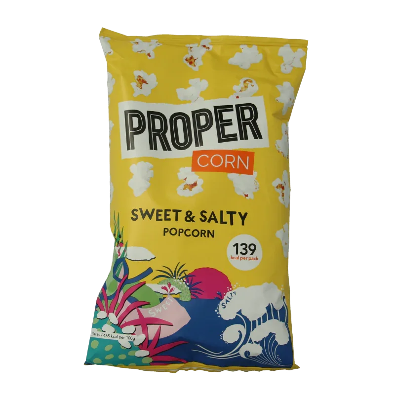 Proper Corn Popcorn sweet & salty 30 Gram