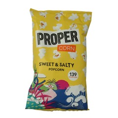 Proper Corn Popcorn sweet & salty 30 Gram