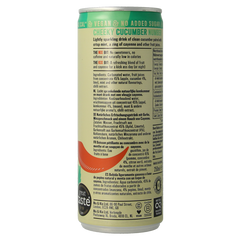 Nix & Kix Cucumber mint blikje 250.00 Milliliter