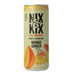 Nix & Kix Mango ginger blikje 250.00 Milliliter