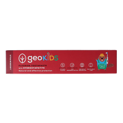 Georganics Toothpaste fluor kids strawberry tube 75 Milliliter