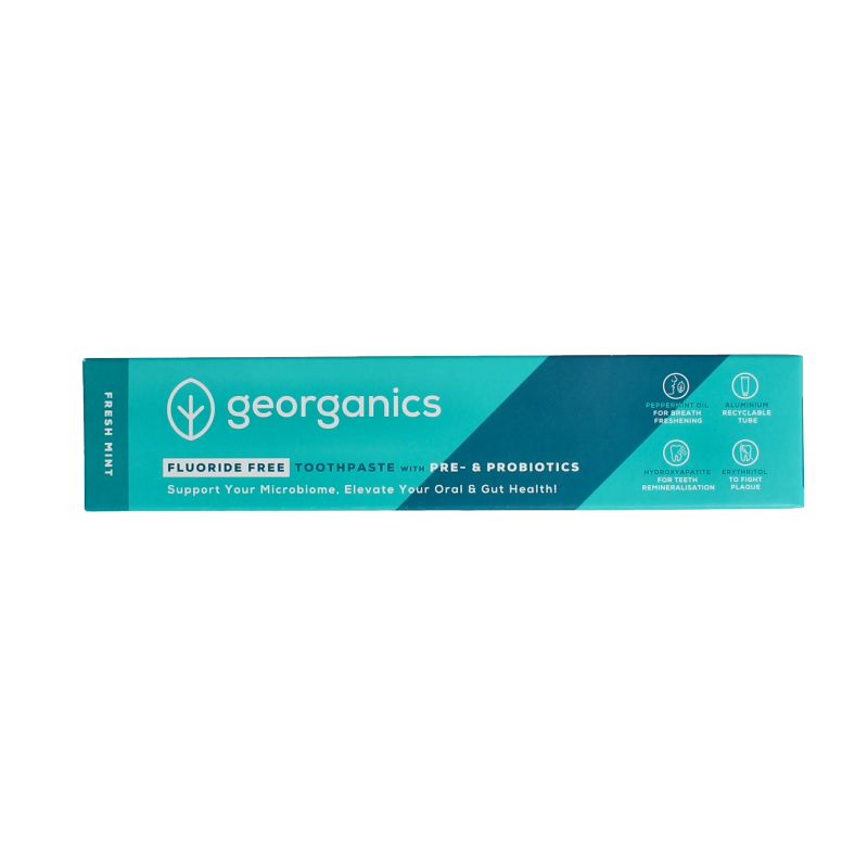 Georganics Toothpaste pre-and probiotic  fresh mint 75 Milliliter