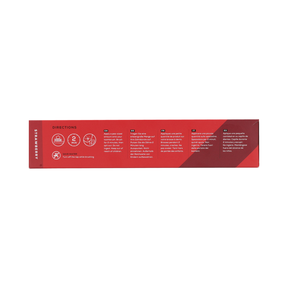 Georganics Fluoride Free Toothpaste Hydroxyapatite Strawberry 75.00 Milliliter