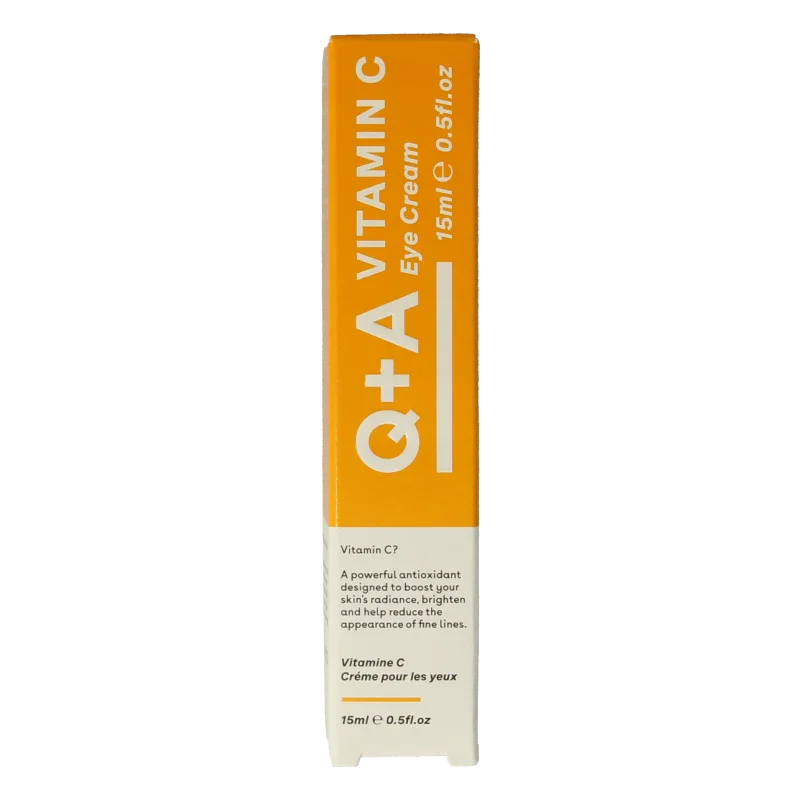 Q+A Vitamine C eye cream 15 Milliliter