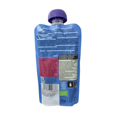 Ella's Kitchen Blueberries apples & bananas & vanille 4+ mnd bio 120.00 Gram
