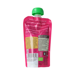 Ella's Kitchen Strawberry rhubarb & apples 4+ mnd knijpz bio 120.00 Gram