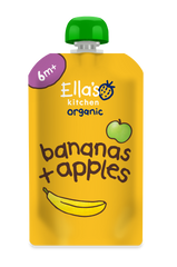 Ella's Kitchen Bananen + appels 6+ bio 120.00 Gram