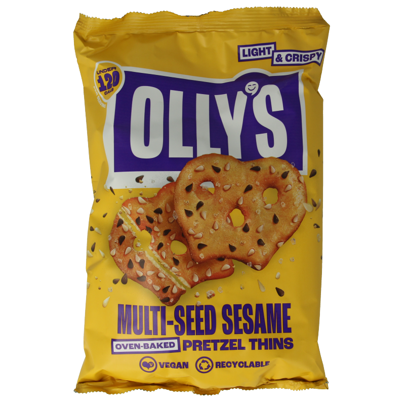 Olly's Pretzels sesame 140 Gram