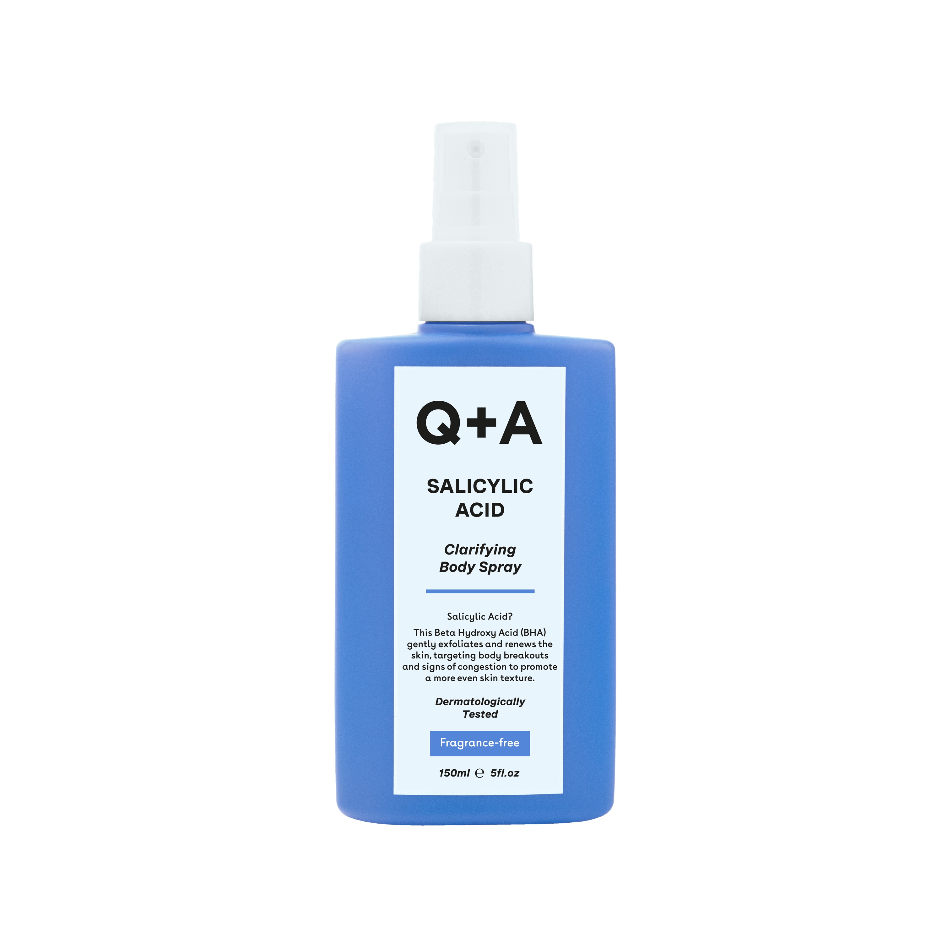 Q+A Salicylic Acid Body Spray 150.00 Milliliter