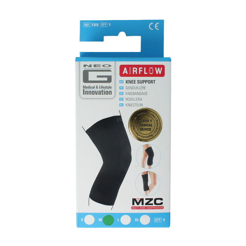 Neo G Airflow knee support M 1 Stuks