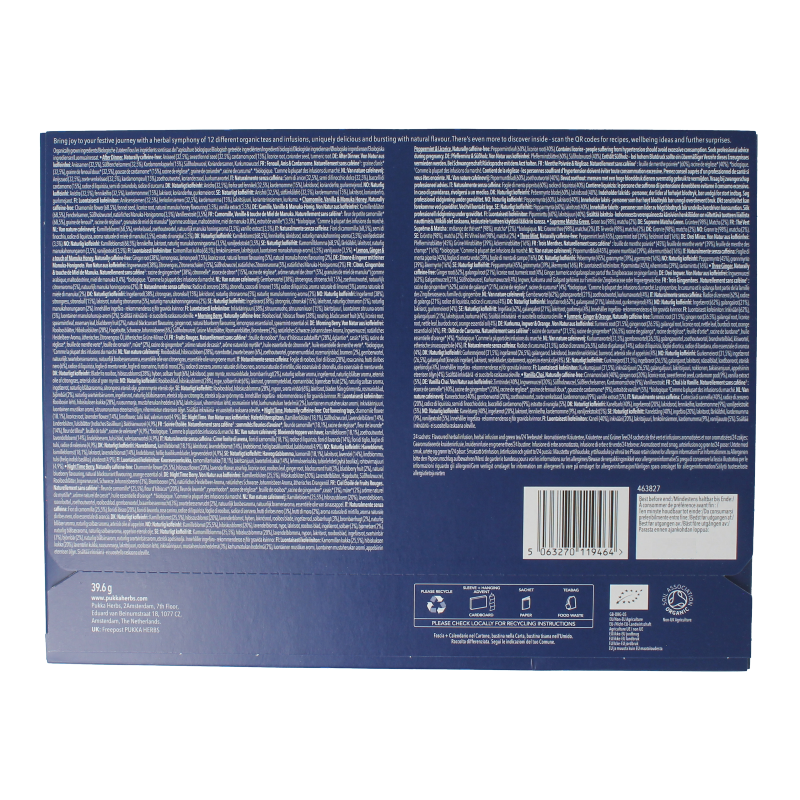 Pukka Advent calendar bio 24 Zakjes