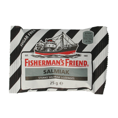 Fisherman's Friend Salmiak suikervrij 25 Gram