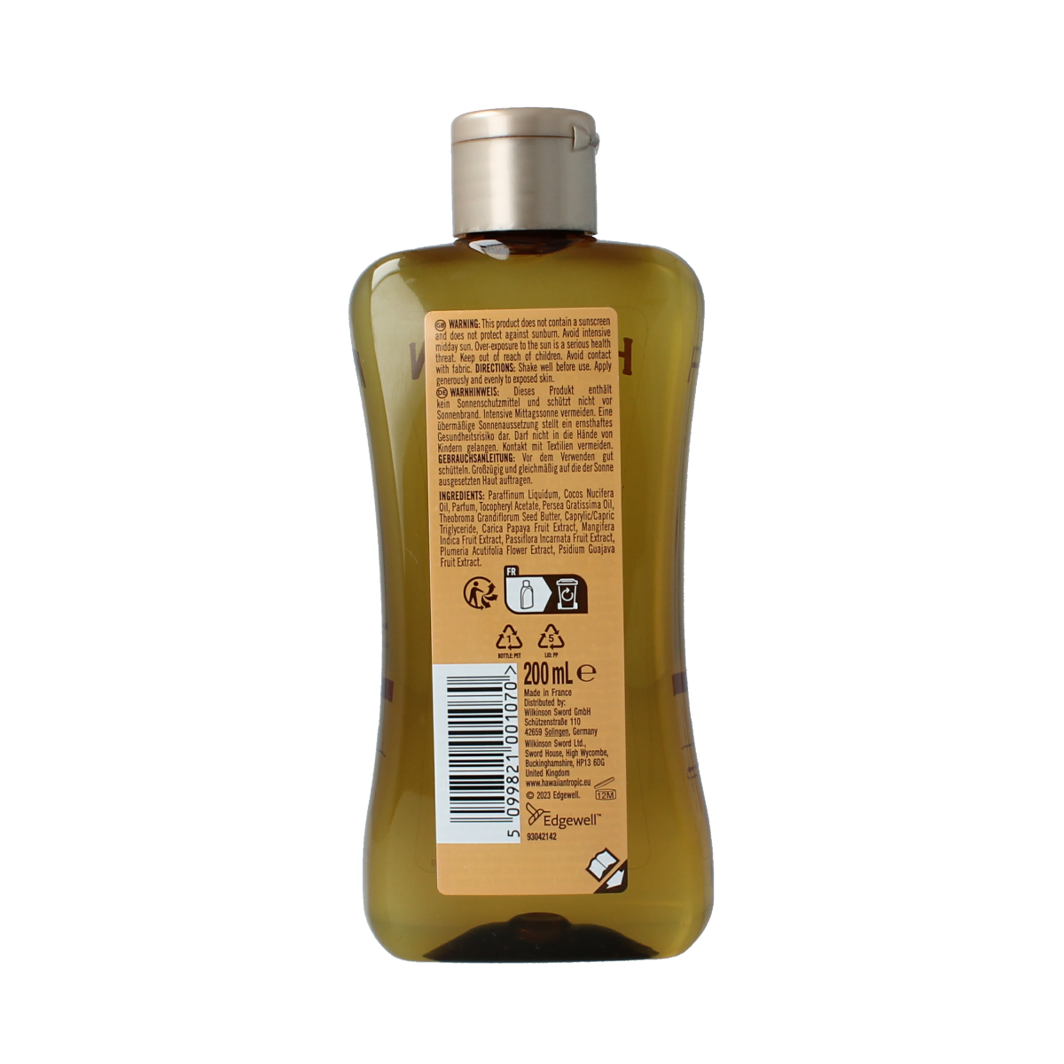 Hawaiian Tropic Tropical tanning oil 200.00 Milliliter