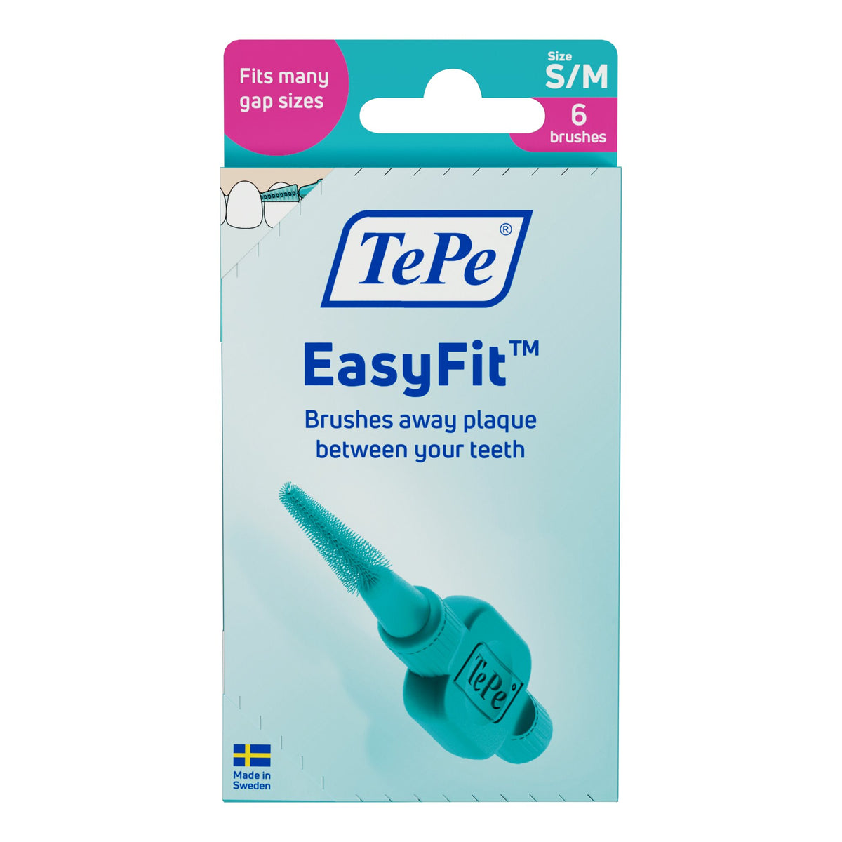 TePe TePe EasyFit  rager 6.00 Stuks