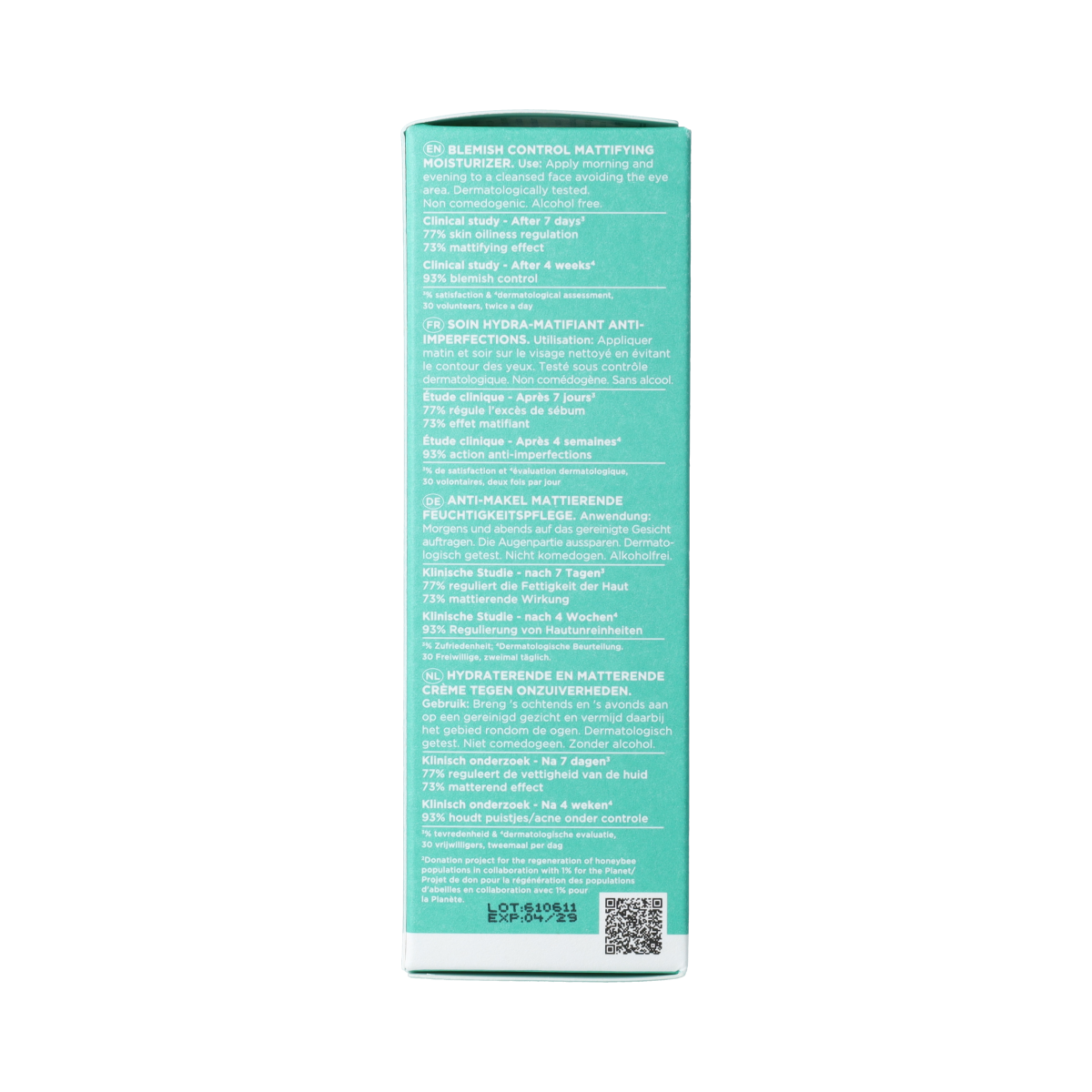APIVITA Just bee clear moisturizer 40.00 Milliliter