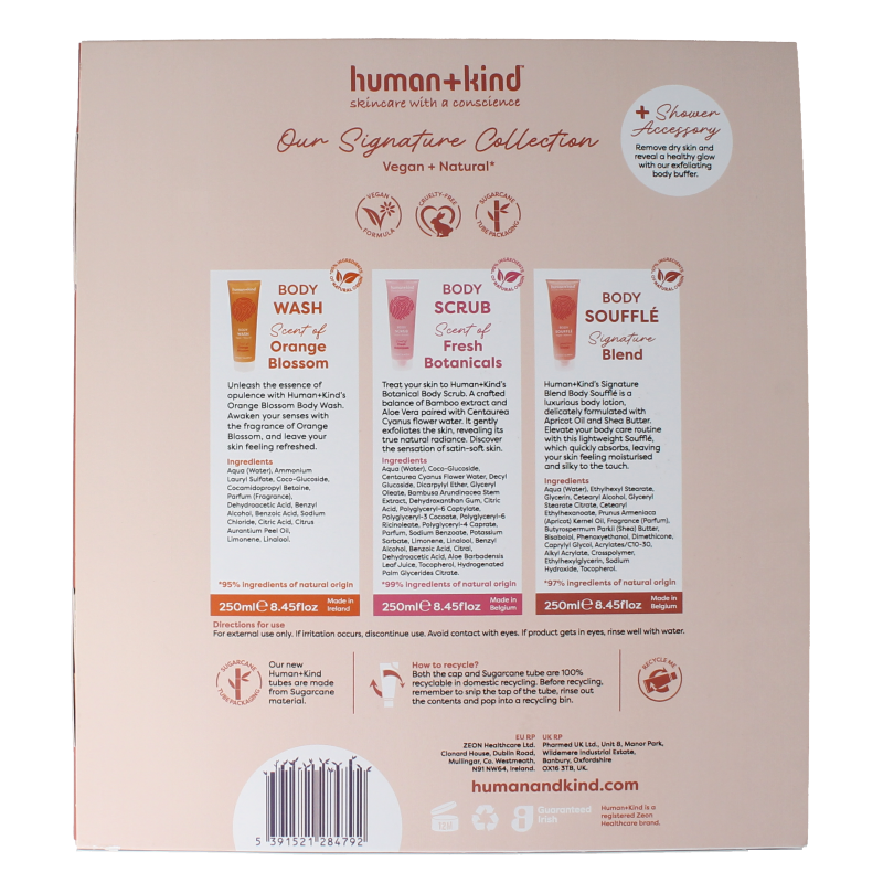 Human+Kind Giftset our signature collect 1 Stuks