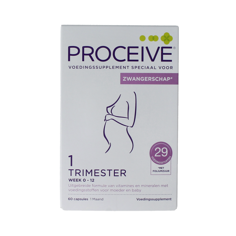 Proceive Kinderwens trimester 1 60 Capsules