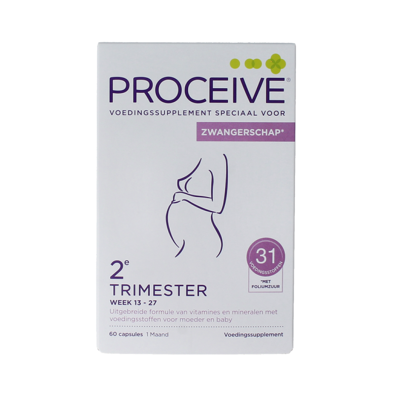 Proceive Kinderwens trimester 2 60 Capsules