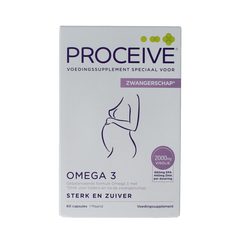 Proceive Kinderwens & zwangerschap omega 3 60 Capsules