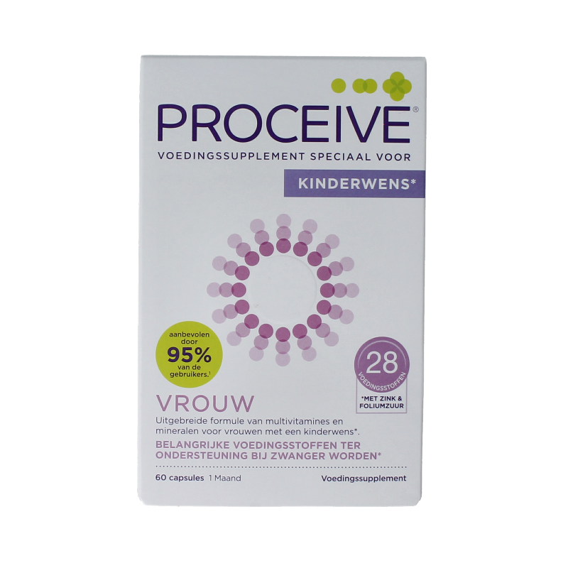 Proceive Kinderwens vrouw 60 Capsules