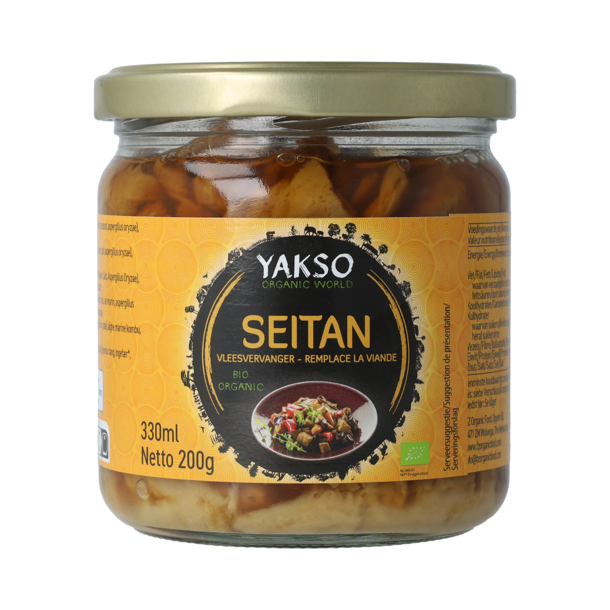 Yakso Seitan in tamarisaus bio 330.00 Milliliter