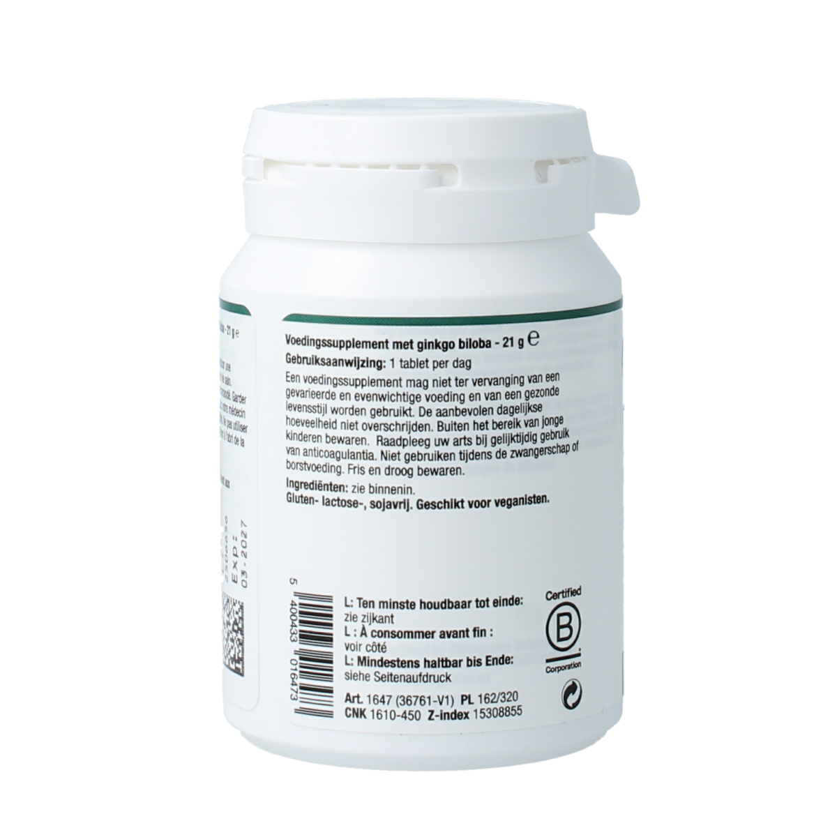 Metagenics Ginkgo biloba 90.00 Tabletten