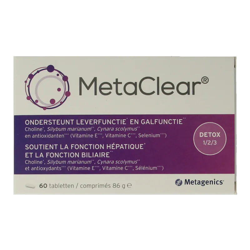 Metagenics Metaclear 60 Tabletten