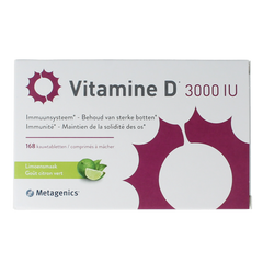 Metagenics Vitamine D 3000IU 168 Tabletten