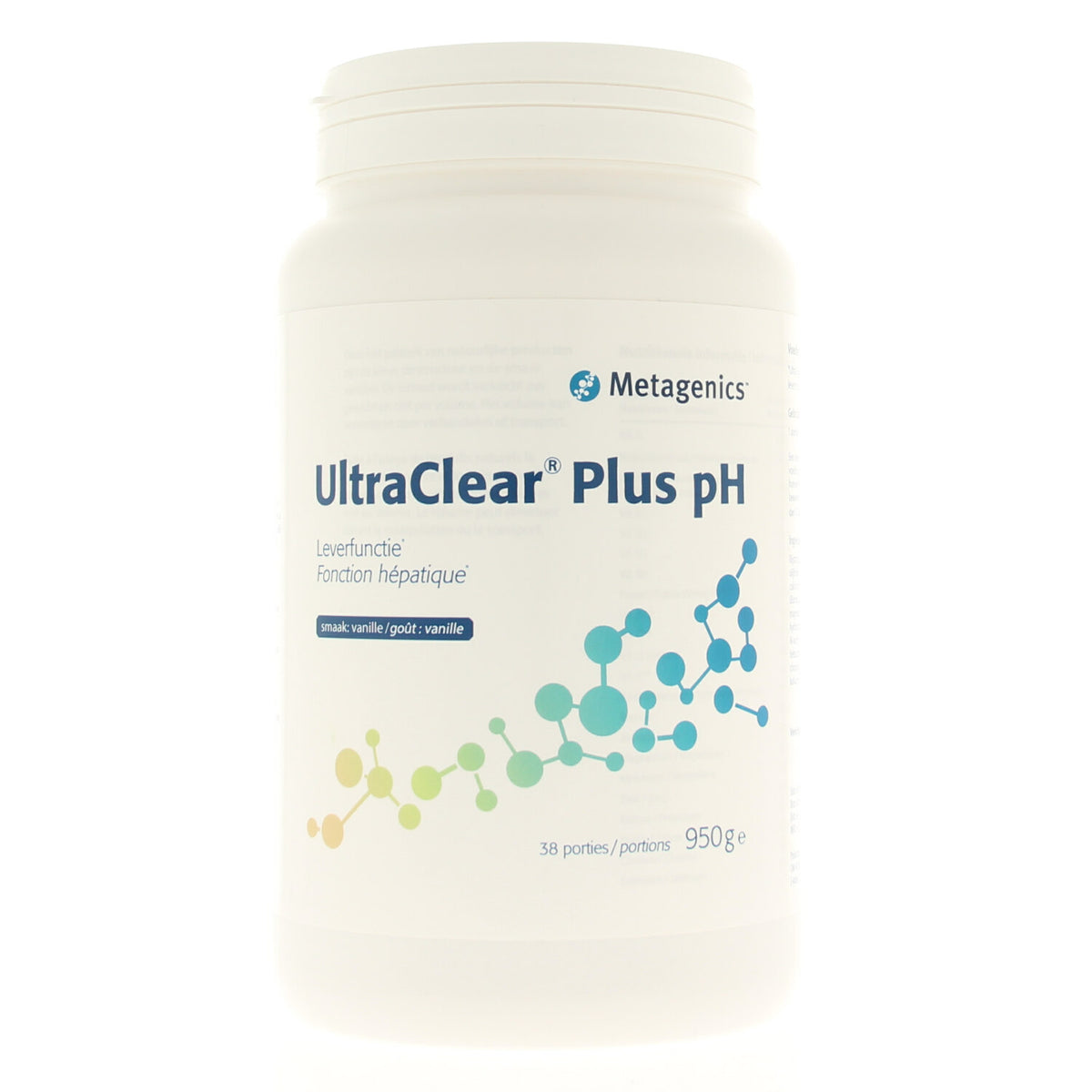 Metagenics Ultra clear plus pH vanille 966 Gram