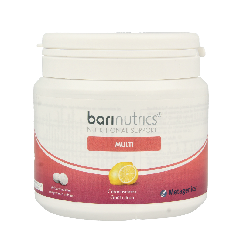 Barinutrics Multi citroen 90 Kauwtabletten