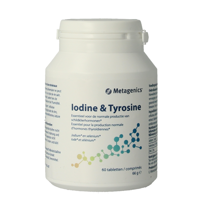 Metagenics Iodine & tyrosine 60 Tabletten