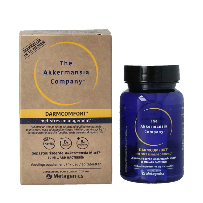 Metagenics Akkermansia darmcomfort NFD 30 Tabletten