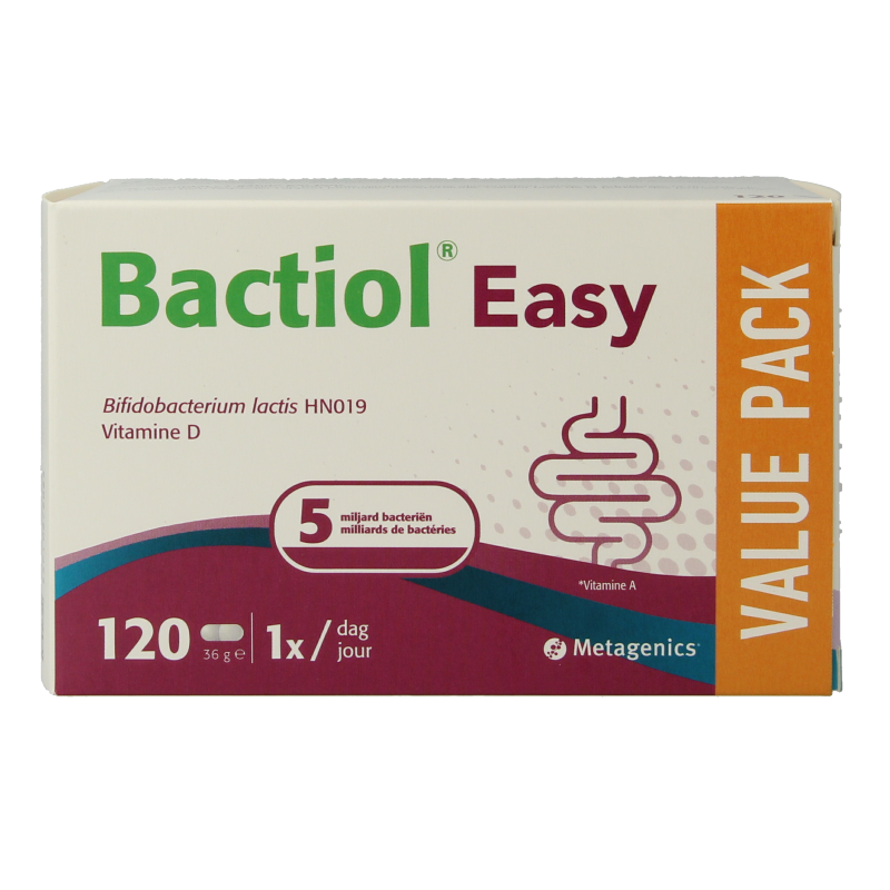 Metagenics Bactiol easy 120 Capsules