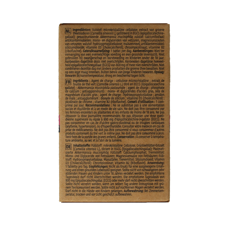 Akkermansia Akkermansia gewichtscontrole V2 NFD 30 Tabletten